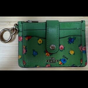 Coach Vintage Rose Print Wallet